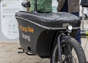Probefahrten mit dem E-Lastenrad