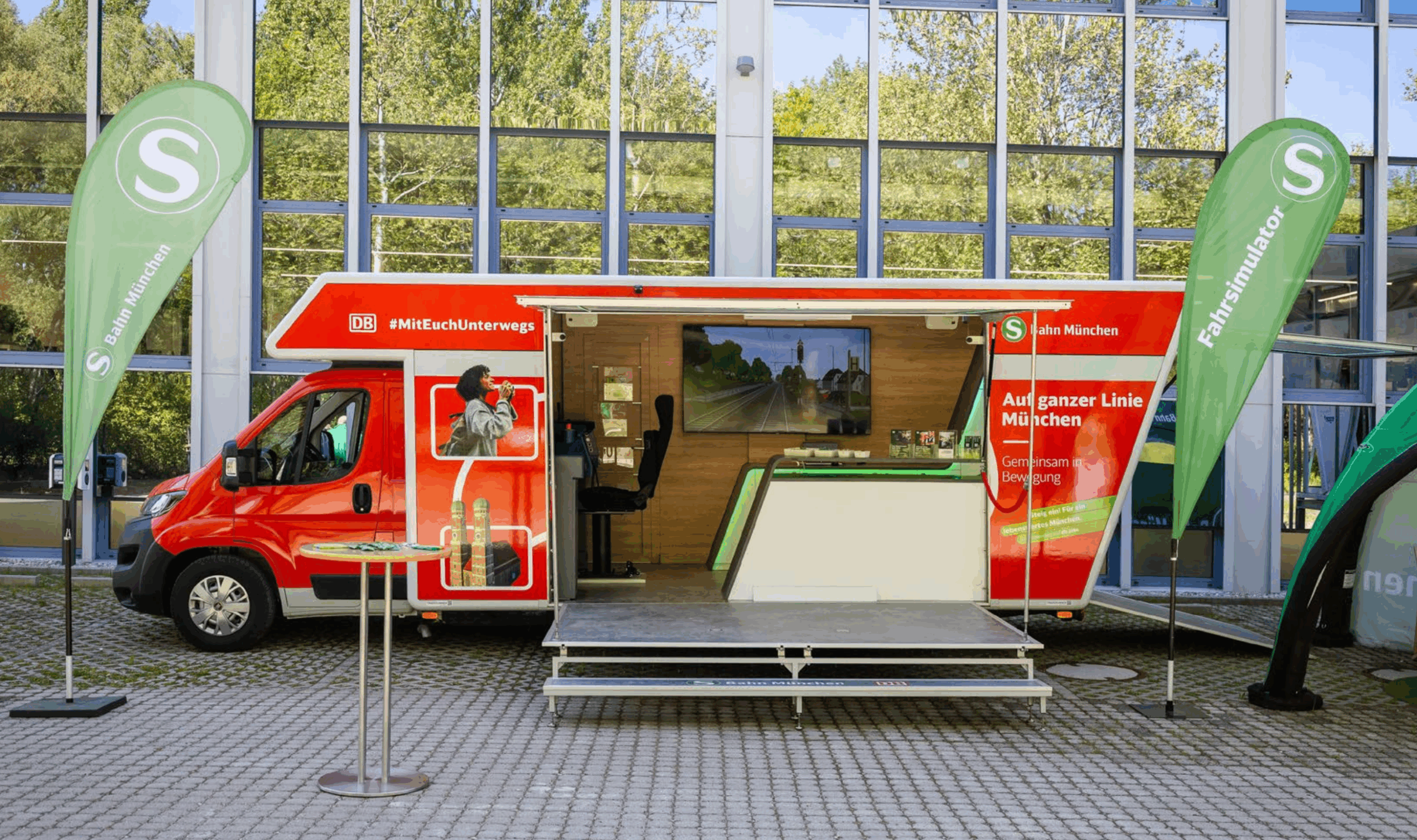 RoSi on Tour – S-Bahn Fahrsimulator zum Ausprobieren
